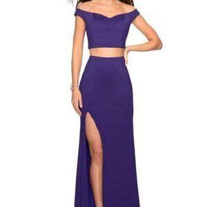 La Femme 27496 Prom Dress Purple Size 00